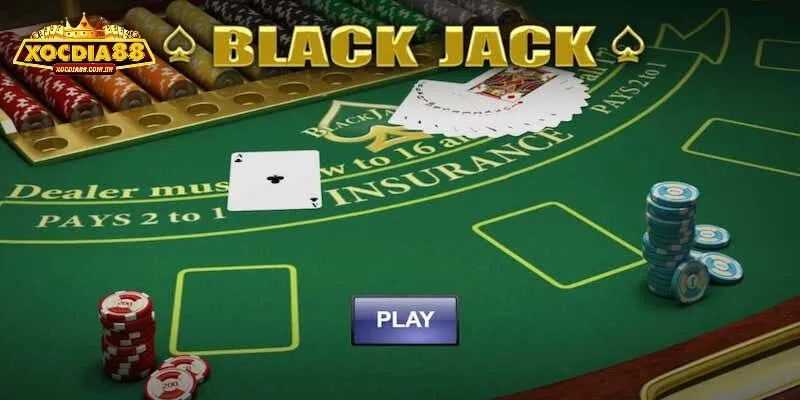 Luật rút thêm bài trong game đánh bài Blackjack