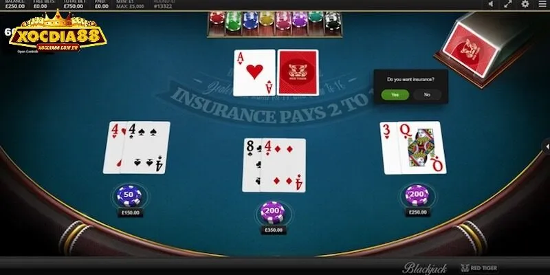 Thắng thua khi chơi game bài Blackjack