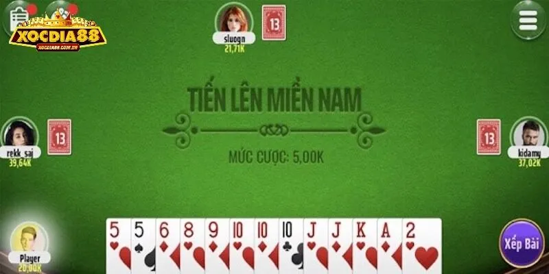 Luật chơi game bài tiến lên online chuẩn nhất